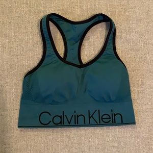 Calvin Klein real sports bra with cups